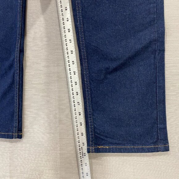Levi's 514 Jeans Mens 30 x 32 Straight Leg Regular Fit Dark Wash Denim Pants - Picture 6 of 11